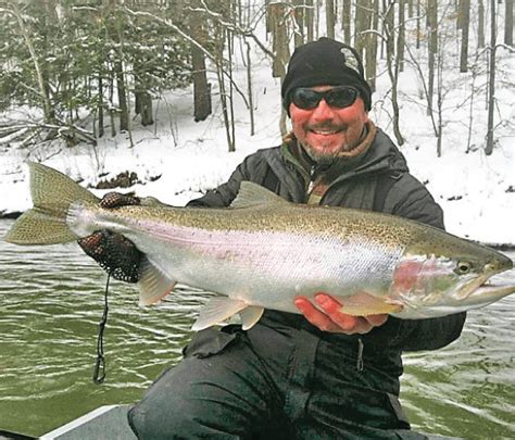 Manistee River Fishing Report January 2014 Coastal Angler And The