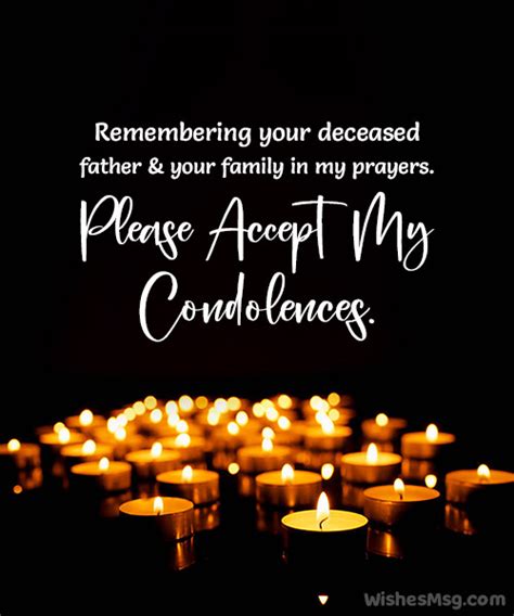 57 Condolence Messages On Death Of Father Wishesmsg 2022