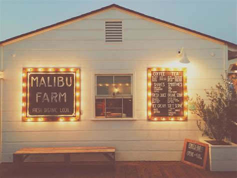 Malibu Farm Cafe Malibu Pier Malibu Farm Cafe Malibu Farm Malibu Pier