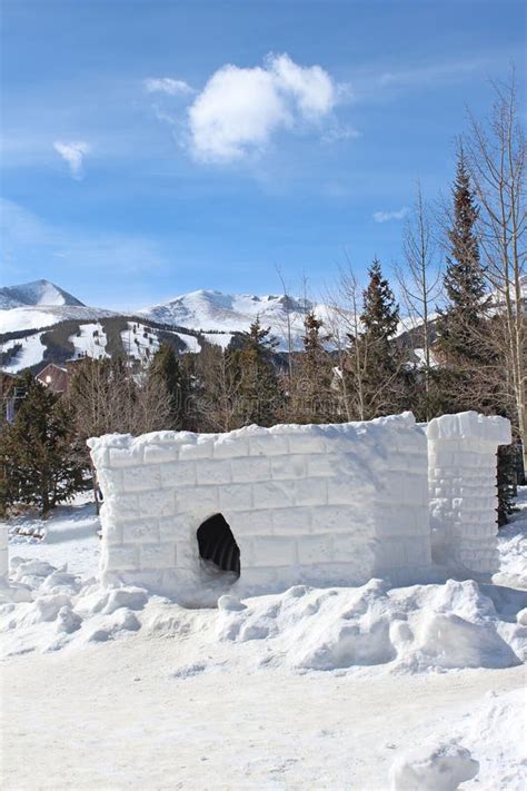 Snow Fort Stock Photo Image Of Breckenridge Play Mountains 31888752