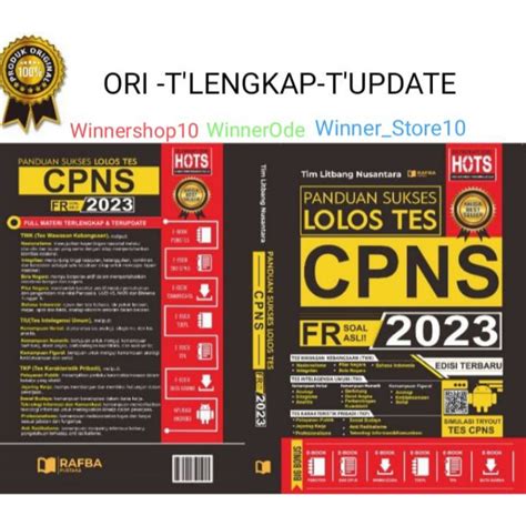 Download Buku Panduan Sukses Lolos Tes Cpns 2022 2023original