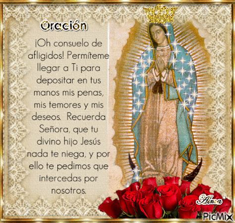 Oracion A La Virgen De Guadalupe Picmix