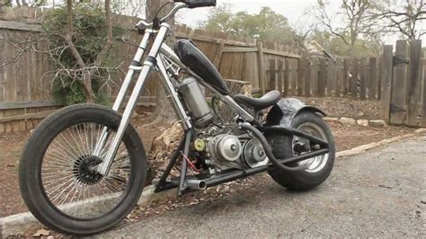 408 403 mini chopper gas tank. Jesse James chopper bicycle into mini chopper! update, aux ...