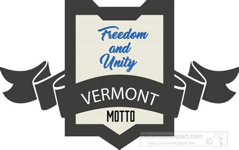 Vermont State Clipart Vermont State Motto Clipart Image 2 Classroom