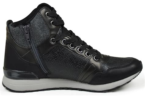 Soliver 5 25221 27 Damen High Top Sneaker Schwarz Schuhpyramide