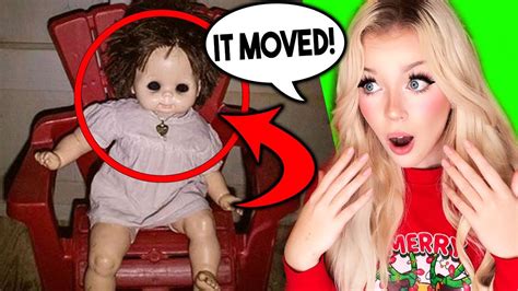 DOLLS CAUGHT MOVING ON CAMERA SCARY YouTube