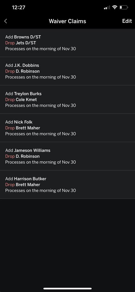 This weeks waiver pickups. THOUGHTS? : r/fantasyfootballadvice