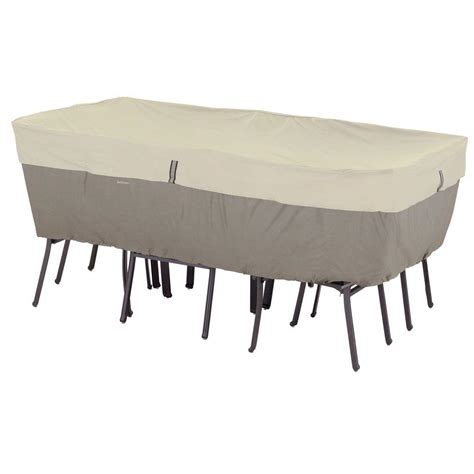 Or maybe mix different tables and chairs to get your own style. Classic Accessories Belltown Small Sidewalk Grey Rectangle ...