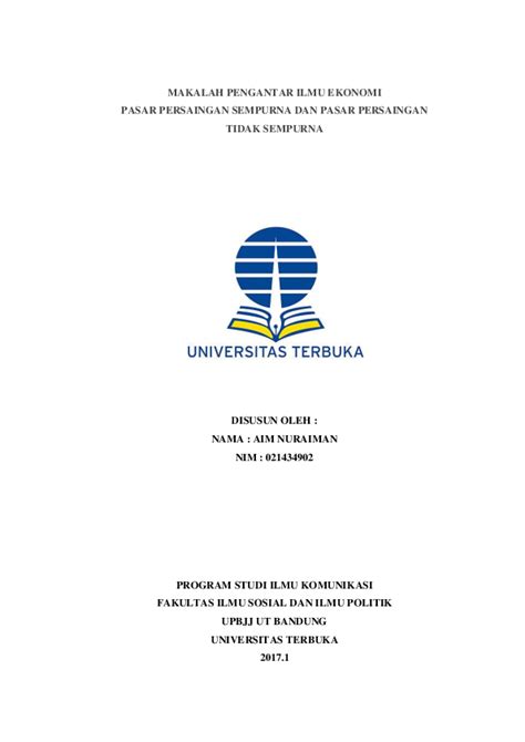 Memang tidak ada ketentuan baku tentang format contoh surat keterangan pindah sekolah (mutasi siswa) antar madrasah. Cover Makalah Ut - Revisi Sekolah