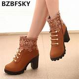 Photos of Leather Fashion Boots For Women