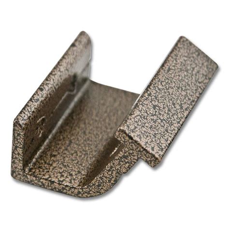 Steel utility 7 l bracket hanger wall mount 2 piece ladder garage storage hook. Shop Quiet Glide Hammered Antique Brass Library Ladder ...