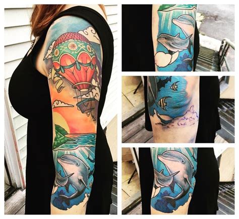 48 Awesome Ocean Tattoo Idea For Anyone Who Loves The Azure Water Bodies Blurmark