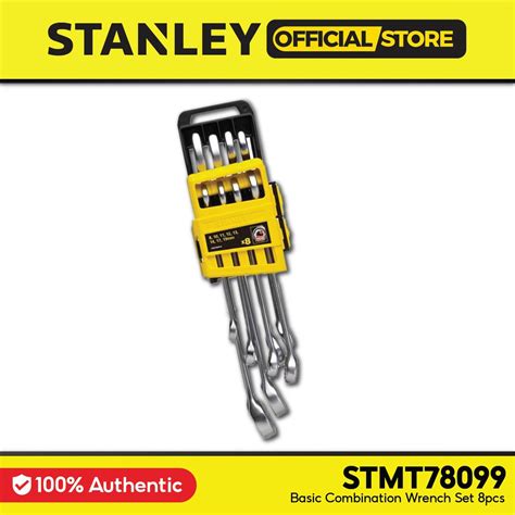 Stanley Basic Combination Wrench Set 8pcs 8 19mm Stmt78099 Shopee