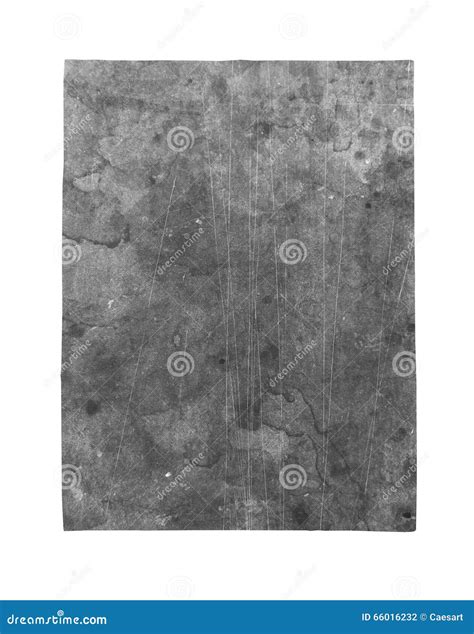 Old Black Paper Sheet Stock Photo Image Of Break Gray 66016232