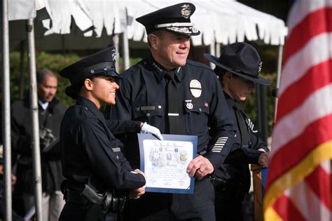 Lapd Graduates 38 New Officers In Midst Of Recent Dip In Crime Daily