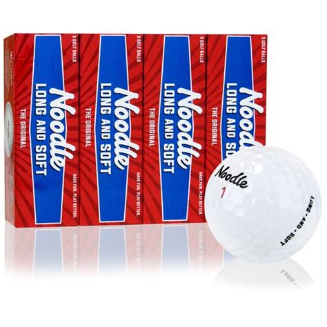 Taylor Made Noodle Long And Soft Custom Logo Golf Balls