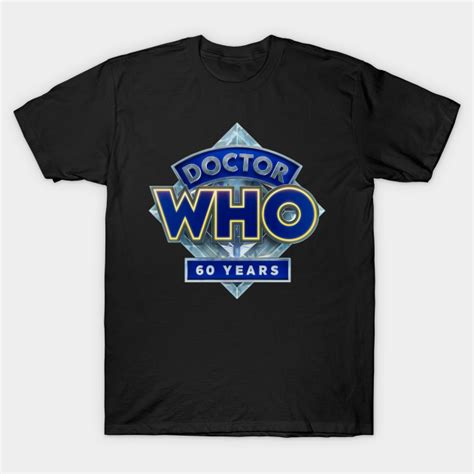 Doctor Who 60th Anniversary Logo Doctor Who T Shirt Teepublic