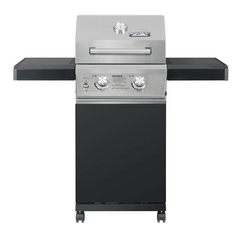Monument Grills 14633b 2 Burner Propane Gas Grill In Black With Led