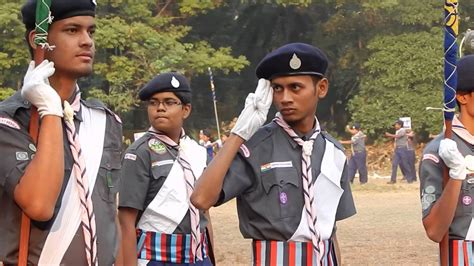 the bharat scouts and guides parade - YouTube