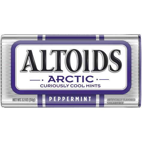 Altoids Arctic Peppermint Sugar Free Breath Mints 12oz Tin Walmart