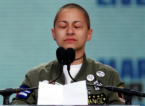 Survivor Emma Gonzalez Marks Minutes And Seconds Of Strength And
