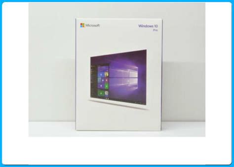 64 Bit Box Retail Pack Microsoft Windows 10 Pro Software Windows 10