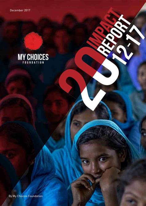 My Choices Foundation 5 Year Impact Report By My Choices Foundation Issuu