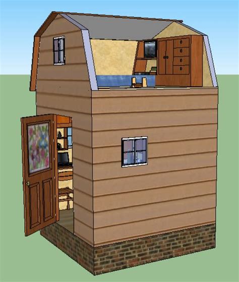 8x8 Tiny House 3d Warehouse Images And Photos Finder