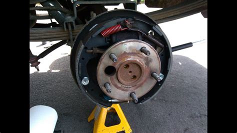 Ford F Rear Drum Brake Replacement Youtube
