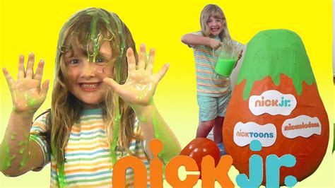 ava gets slimed playing with surprise toys youtube