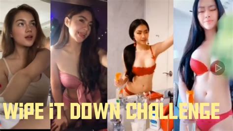 Wipe It Down Tiktok Challenge Hot Sexy Pinay Youtube