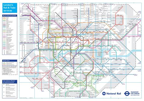 Current london tube map pdf, get easy access. London's Rail & Tube services by Transport for London ...