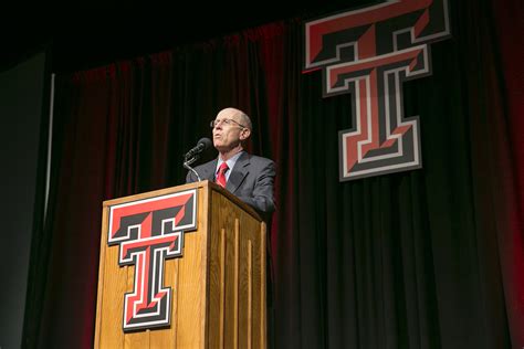 Former Texas Tech University System Chancellor To Speak At Hooding