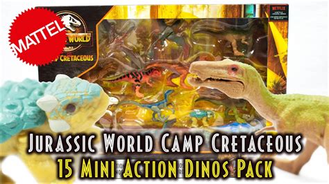 Mattel Jurassic World Camp Cretaceous Toys