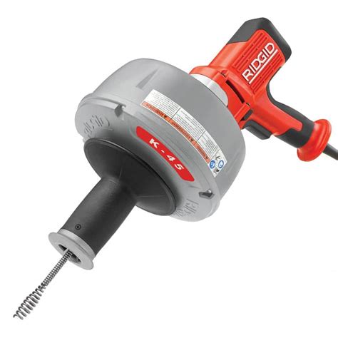 Ridgid K Drain Cleaning Snake Auger Machine With C In X