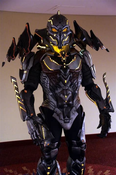 Evil Fx Designs Incredibly Realistic Halo 4 Didact Costume Make