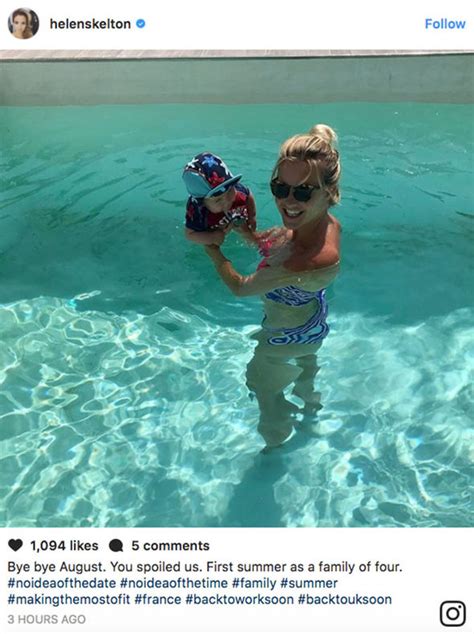 Helen Skelton Spills Out Of JAW DROPPING Bikini As She Takes A Dip In Boob Baring Snaps