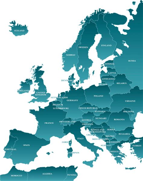 Interactive Map Of Europe