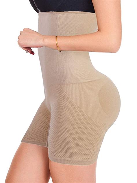 Get Cheap Goods Online Official Online Store Women S Control Tummy Shaper High Waist Shorts
