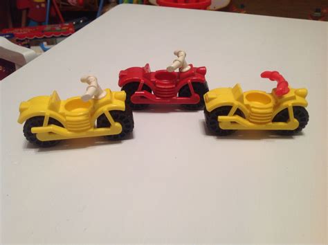 Come see all your favorite toys from all your favorite childhood memories. Fisher Price Little People motorcycle variations | Little ...