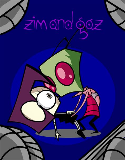 Zim And Gaz Is Love By Mayozilla On Deviantart