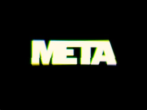 Meta Official Logo By Steve Baust On Dribbble