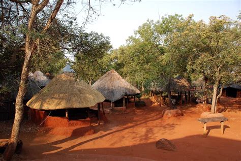 African Village Stock Photo Image Of Huts Architecture 55614796
