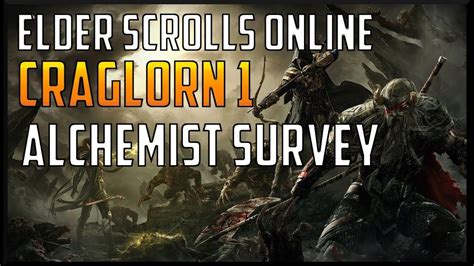 Elder Scrolls Online Alchemist Survey Craglorn Youtube