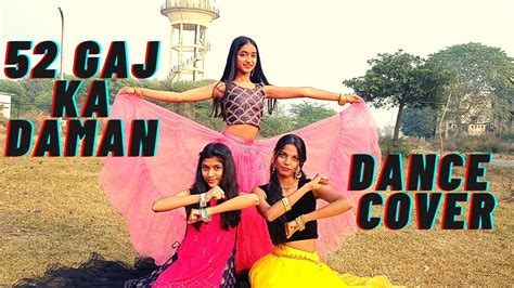52 gaj ka daman renuka panwar dance cover pranjal dahiya aman jaji khushboo kumari