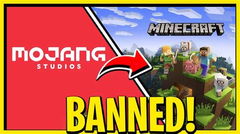 Something Mojang BANNEDFrom Minecraft You NEED TO SEE YouTube