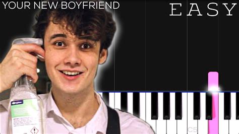 Wilbur Soot Your New Boyfriend Easy Piano Tutorial Youtube