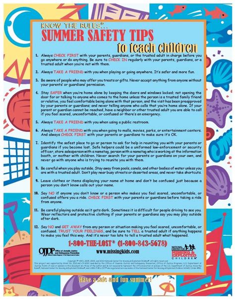 17 Best Images About Summer Safety For Kids On Pinterest Safety