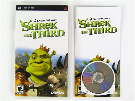 Shrek The Third Playstation Portable Psp Retromtl