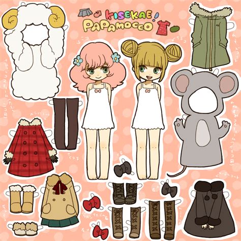 Pemaanime Photo Paper Dolls Book Paper Dolls Paper Dolls Clothing